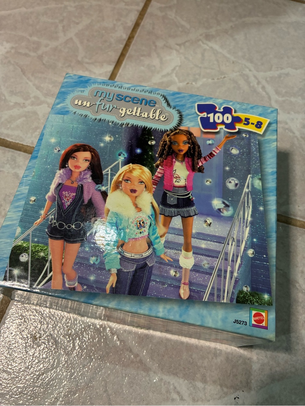 Mattel My Scene un-Fur-gettable 100-Piece Puzzle